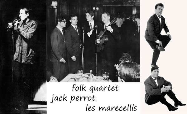 Folk quartet - Jack Perrot and Les Marcellis