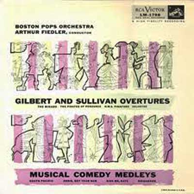 GILBERT AND SULLIVAN OVERTURES / MUSICAL COMEDY MELODIES