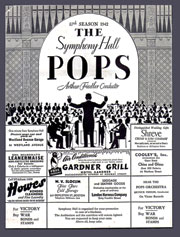Cover from Boston Pops Concerts 1942