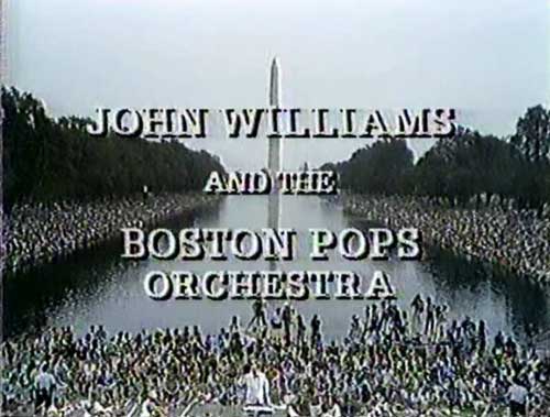 Evening at Pops 1985 - John Williams Credits