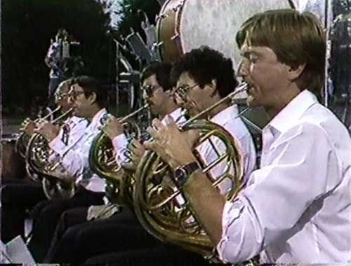 Evening at Pops 1985 - Pops Brass section