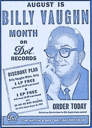 Billy Vaughn Ad