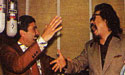 Naozumi Yamamoto with a hearty handshake