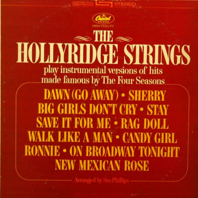 PLAY INSTRUMENTAL VERSIONS OF HITS MADE FAMOUS BY THE FOUR SEASONS