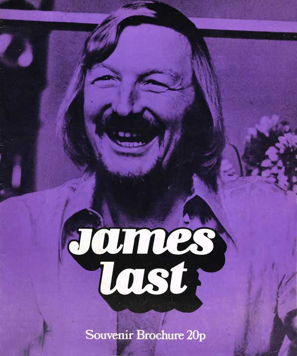 Cover from James Last's Programme from UK Tour 1973