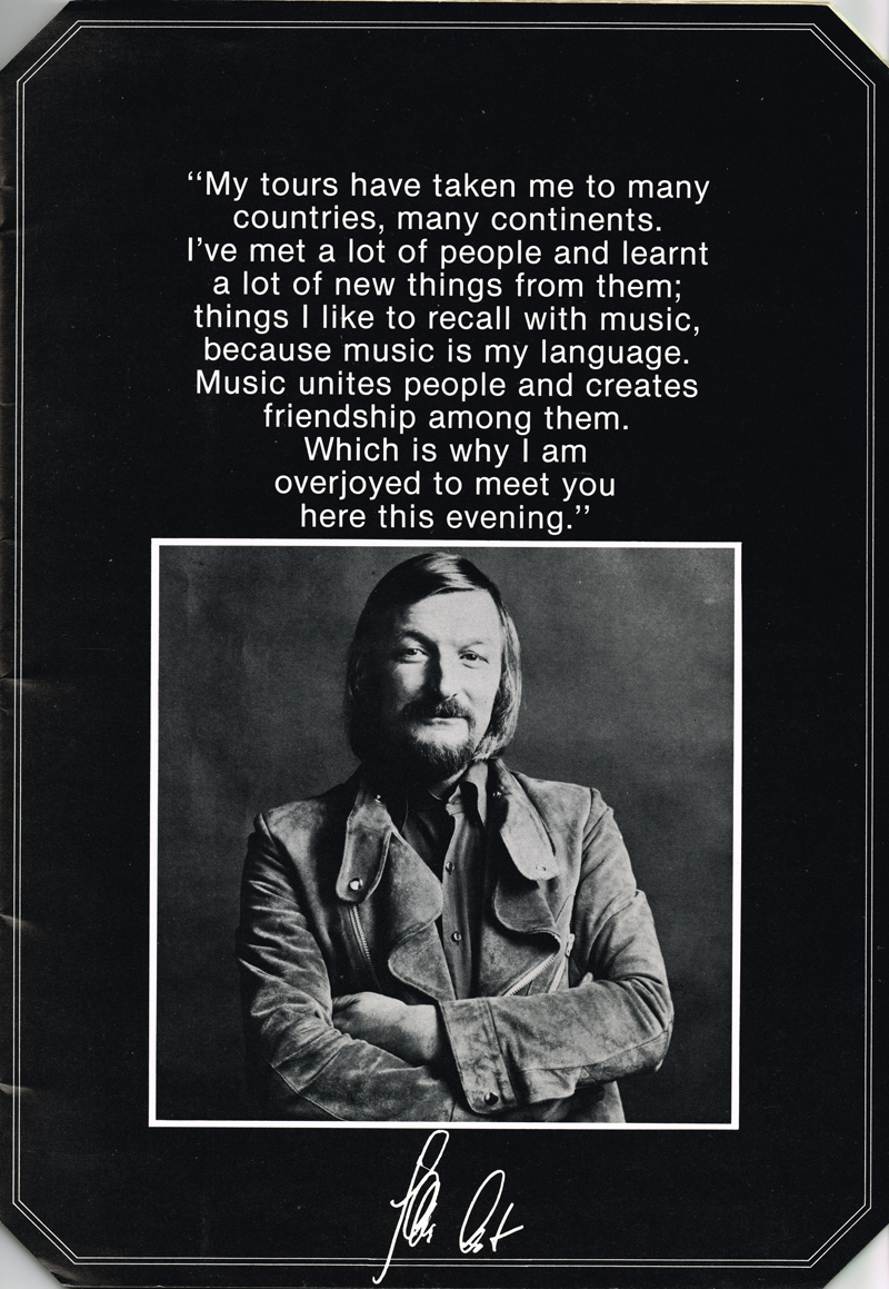 Photo from Program Tour - UK 1978