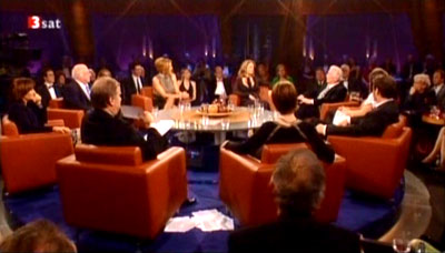 The whole panel at Talk Show TV Show - NDR