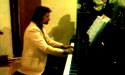 And the piano - Sonata in C Major Mozart