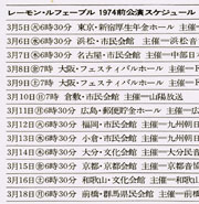 Raymond Lefevre Japan Tour 1974