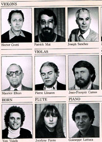 Photo of Musicians from Japan Tour 1978 program