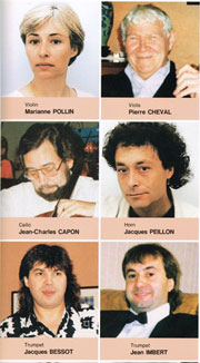Photo of the Musicians from the Japan Tour 1995