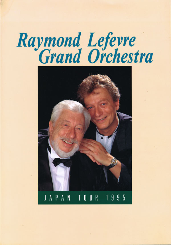 Cover from Raymond Lefevre's Programme from Japan Tour 1995