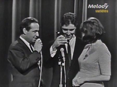 Presentation to Sacha Distel
