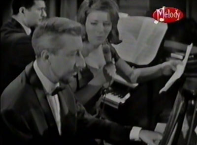 Raymond Lefebvre on the piano