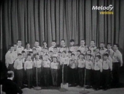 Palmares des Chansons - Les petits chanteurs d'Estain