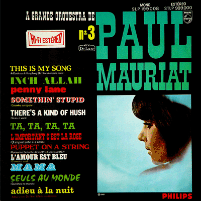 A GRANDE ORQUESTA DE PAUL MAURIAT - VOLUME 3