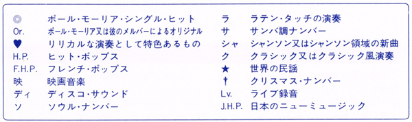 Legend of songs