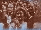 The audience (jurors) at Festival de Mallorca 1975 - is that Henry Mancini clapping?