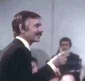 Paul Mauriat conducting at the Festival de Mallorca 1975
