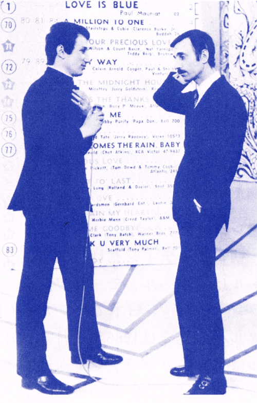 Paul Mauriat with the charts