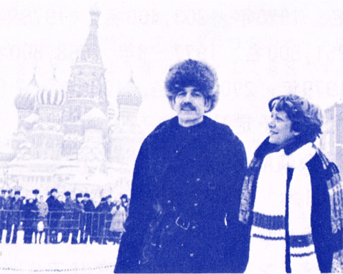 Paul and Irene in Moscow