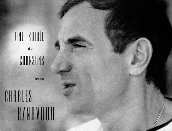 Charles Aznavour at L'Olympia with Paul Mauriat and his orchestra