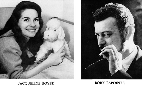Jacqueline Boyer and Boby Lapointe