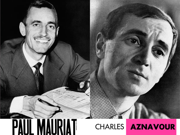 Paul Mauriat and Charles Aznavour