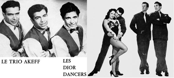 Le Trio Akfee and Les Dior Dancer's
