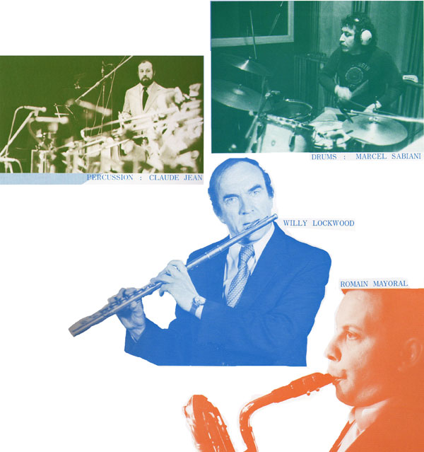 Photo of the Musicians from Japan Tour 1975