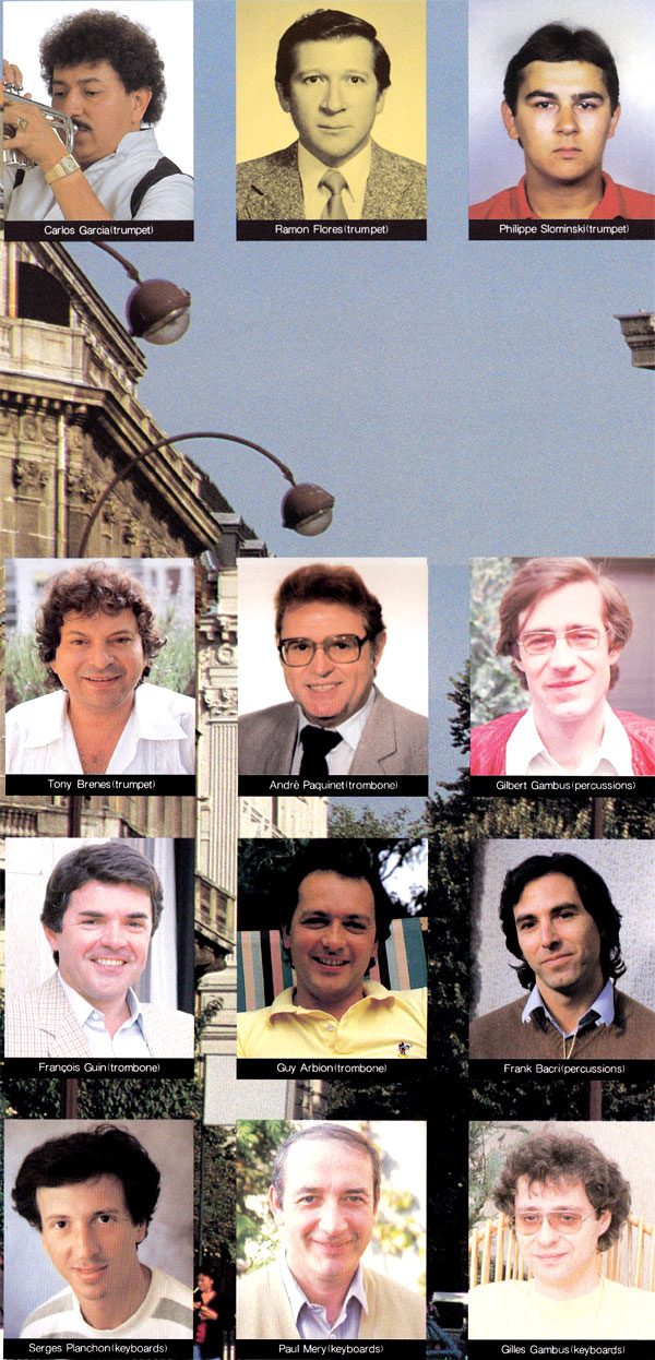 Photo of the Musicians from Japan Tour 1984