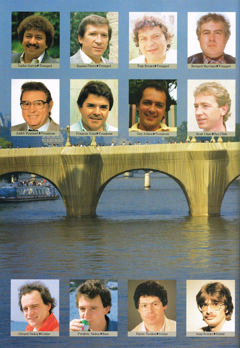 Photo of the Musicians from Japan Tour 1985