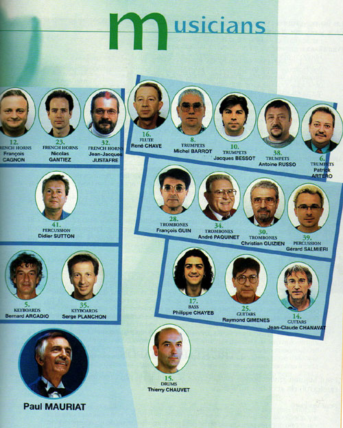 Photo of the Musicians from Japan Tour 1998