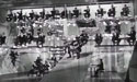 The orchestra on the stage