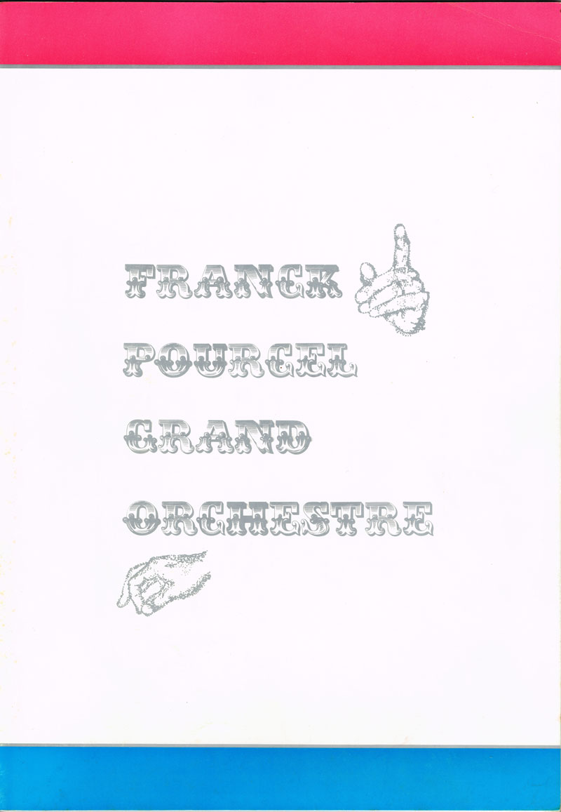 Cover from Pourcel's Program from Japan Tour 1970