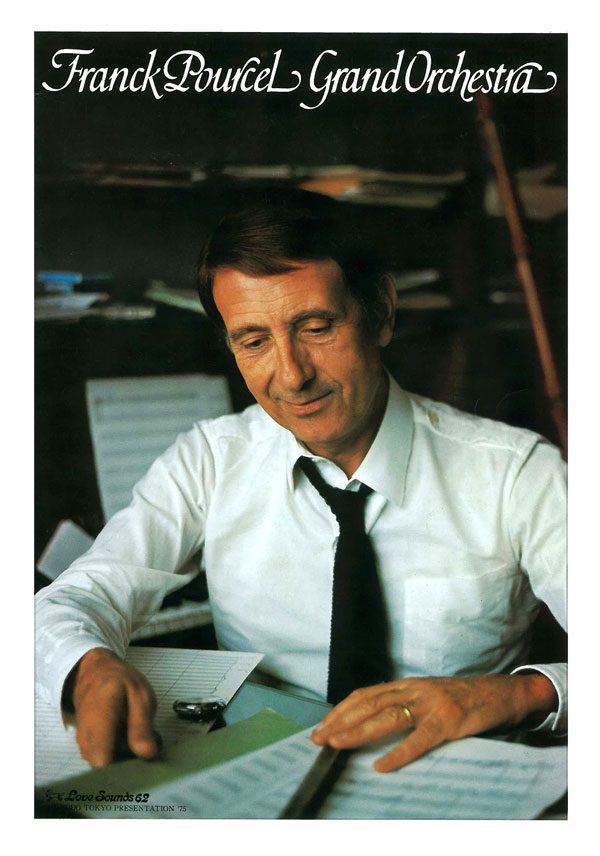 Cover from Pourcel's Program from Japan Tour 1975
