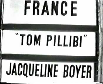 Franck Pourcel Conducts at Eurovision 1960