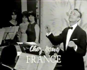 Franck Pourcel Conducts at Eurovision 1966