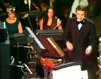 Franck Pourcel Conducts at Eurovision 1971